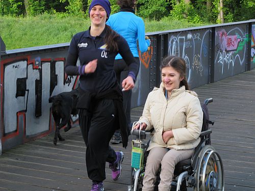 Benefizlauf des Rehasprt Leipzig e.V. im Clara-Zetkin-Park am 14.Mai